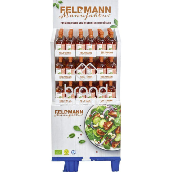Feldmann Manufaktur Natur Apfelessig Balsamo 1/4CH Display 72x0,5 l