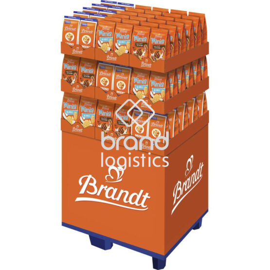 Brandt Minis 3-fach 1/4 Chep Display 102 St.