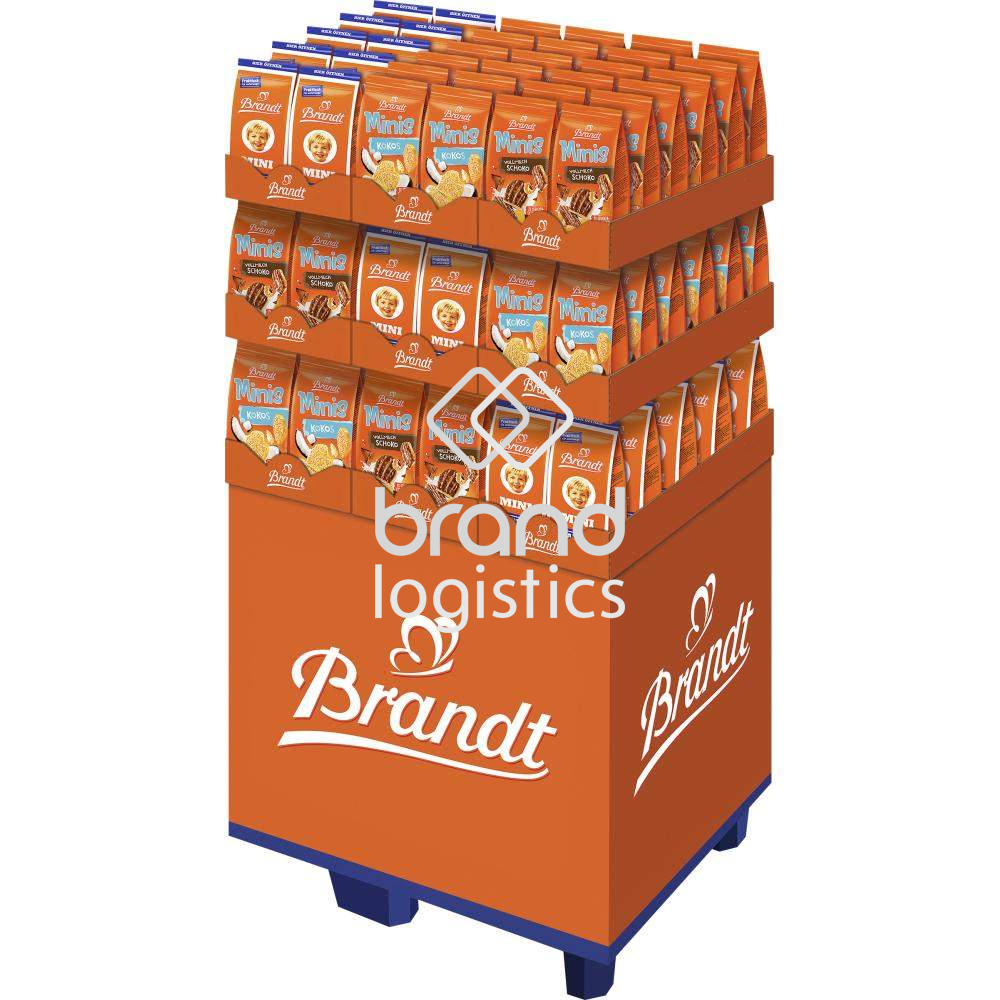 Brandt Minis 3-fach 1/4 Chep Display 102 St.