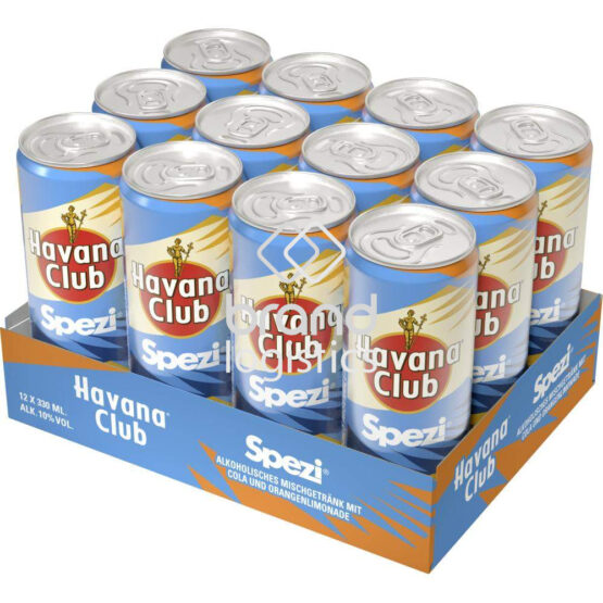 Havana Club Spezi 10% vol. Tray 12x0,33 l