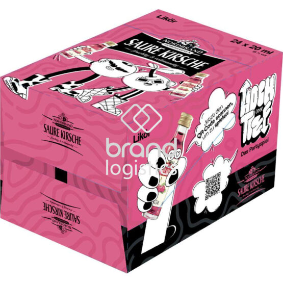 Nordbrand Saure Kirsche Likör 16 % vol. 24x0,02 l