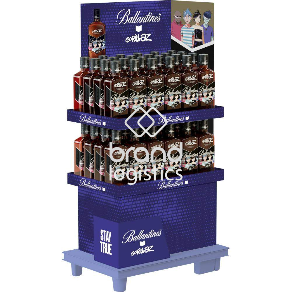 Ballantine's Finest GORILLAZ Limited Edition 40% vol. Display 48x0,7 l Frühjahrs Promotion 2026
