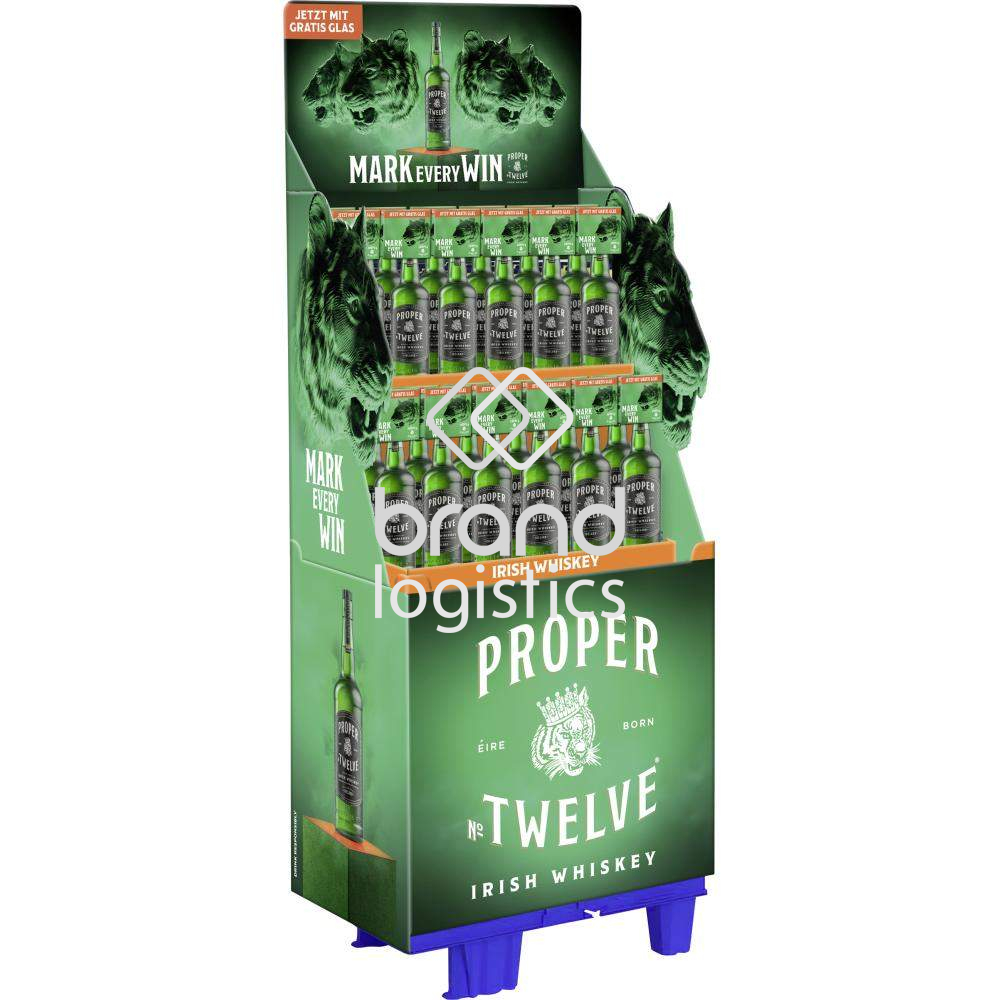 Proper No. Twelve 40 % Vol. Display 24x0,7 l + Glas