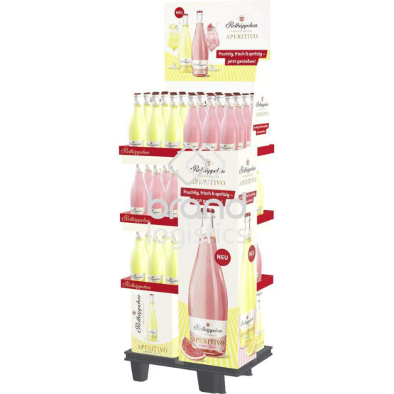 Rotkäppchen Fruchtsecco Aperitivo Lemon Spritz/Rosa Spritz 2-fach Display 114x0,75 l