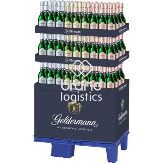 Geldermann Sekt Brut & Rose & Classique 3-fach Display 144x0,2 l