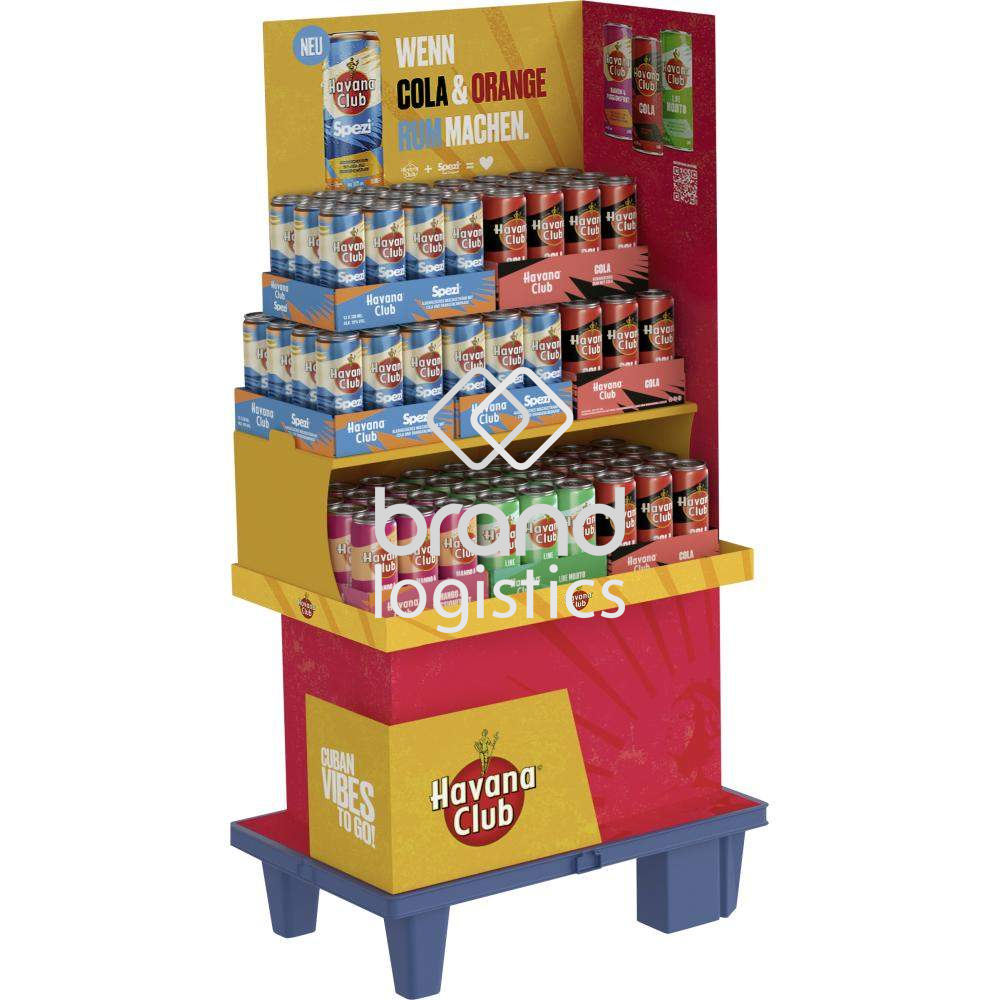 Havana Club Ready To Drink Mix 10% vol. 4-fach Display 96x0,33 l DPG