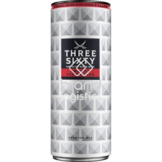 Three Sixty Vodka Energy Zero 10% Vol. 0,33 l DPG
