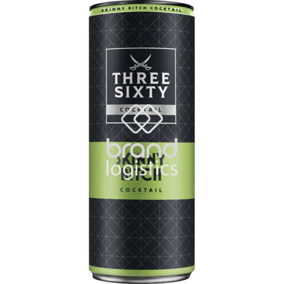 Three Sixty Vodka Skinny Bitch 10% Vol. 0,33 l DPG