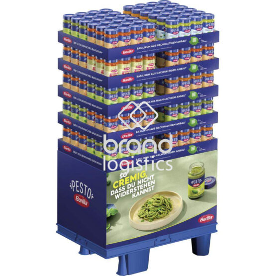 Barilla Pesto Display 10-fach 240 St. ¼ CH