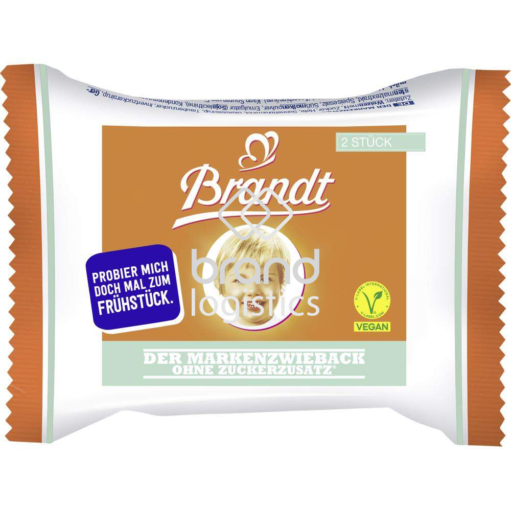 Brandt Mini Markenzwieback ohne Zuckerzusatz 2er 28 g