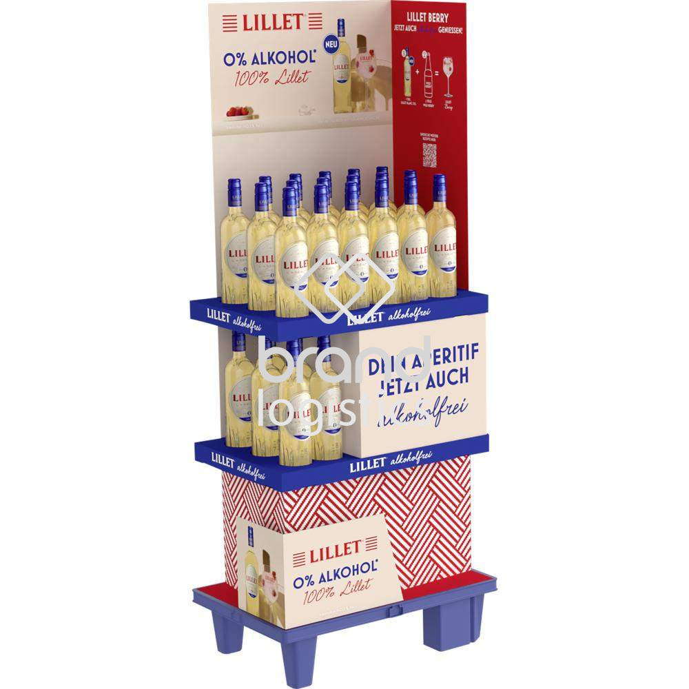 Lillet l'Apéritif Blanc 0% Display 24x0,75 l