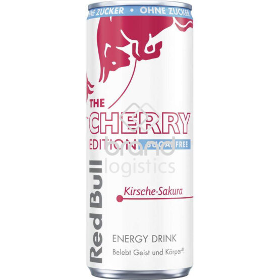 Red Bull Energy Drink Cherry Edition, Sugarfree, Kirsche-Sakura Geschmack, 250 ml EINWEG E-Commerce