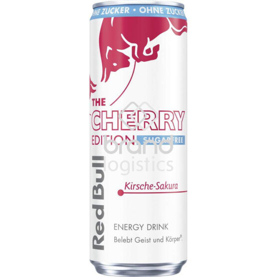 Red Bull Energy Drink Cherry Edition, Sugarfree, Kirsche-Sakura Geschmack, 355 ml EINWEG E-Commerce