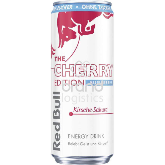 Red Bull Energy Drink Cherry Edition, Sugarfree, Kirsche-Sakura, 330ml EINWEG E-Commerce