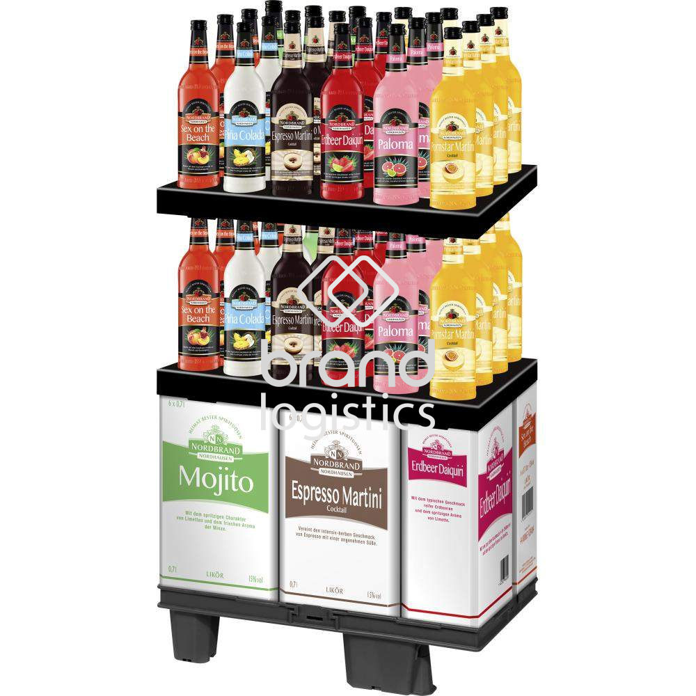 Nordbrand Cocktail Mix 7-fach Display 72x0,7 l