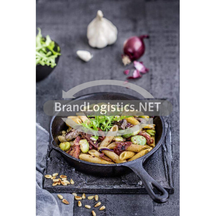 Penne mit Rinderfiletstreifen
