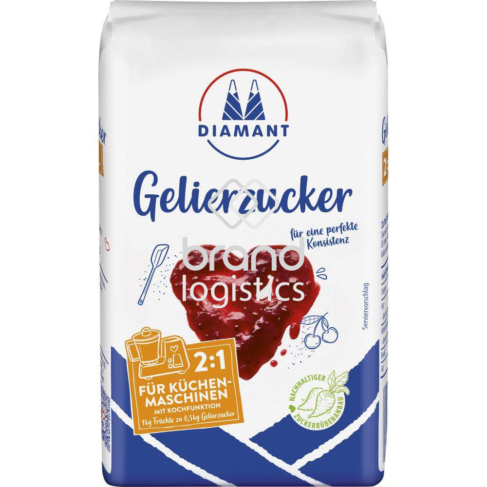 Diamant Gelierzucker 2:1 für Küchenmaschinen mit Kochfunktion 500 g