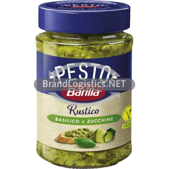 8076809576598-Barilla Pesto Rustico Basilico & Zucchine 200 g