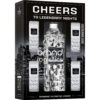 4007675040429-Three Sixty Vodka Original 37,5% vol. 3 l + 4x gratis Longdrinkglas 0,3 l