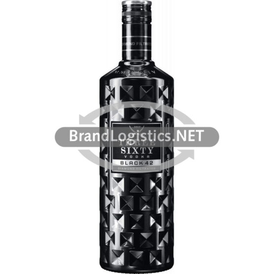 Three Sixty Vodka Black42 42% vol. 0,7 l