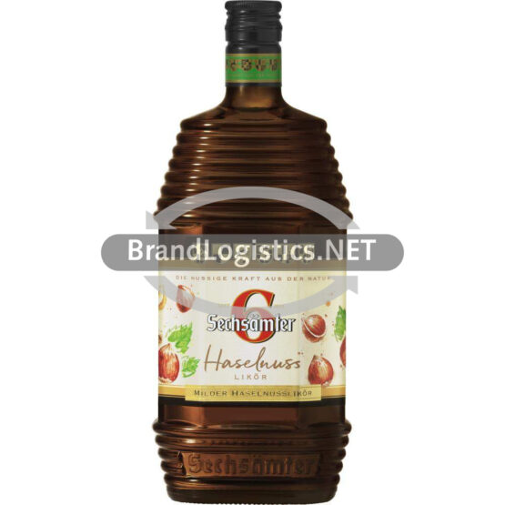 4007675420801-Sechsämter Haselnusslikör 21% vol. 0,7 l