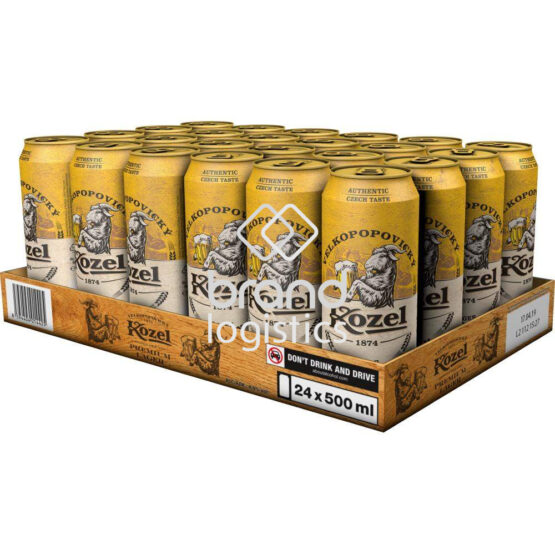 8594404005799-Kozel Premium Lager Dosentray 24x0,5 l