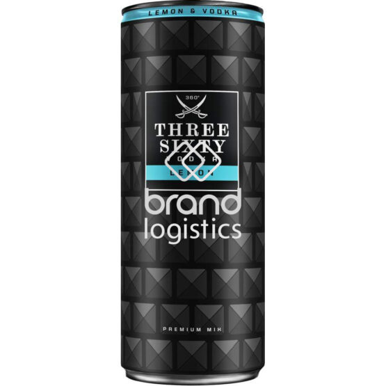 4007675313301-Three Sixty Vodka & Lemon 10% vol. 0,33 l