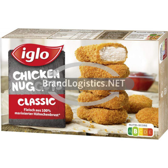 4250241202633-iglo 12 Gold Chicken Nuggets 250 g