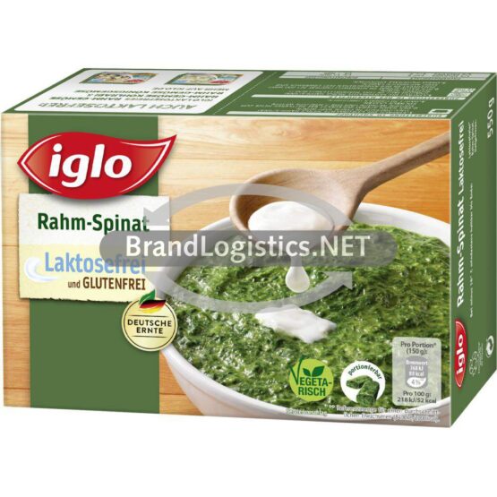iglo Rahm-Spinat laktose-und glutenfrei 550 g
