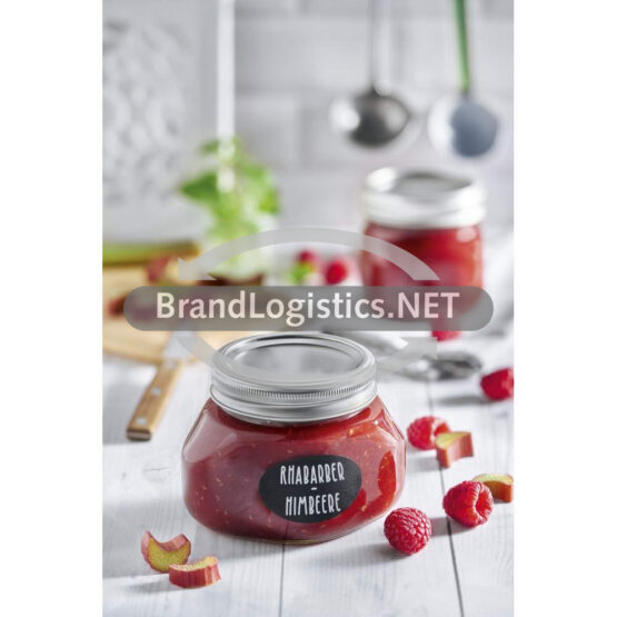Rhabarber-Himbeer-Fruchtaufstrich