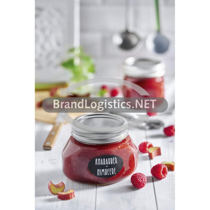 Rhabarber-Himbeer-Fruchtaufstrich
