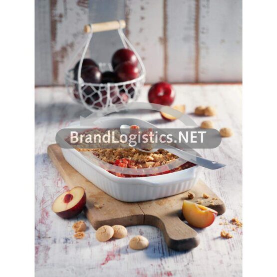 Pflaumen-Crumble mit Amarettinistreuseln