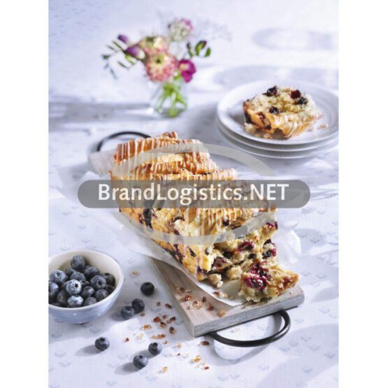 Pull-apart-bread mit Heidelbeeren
