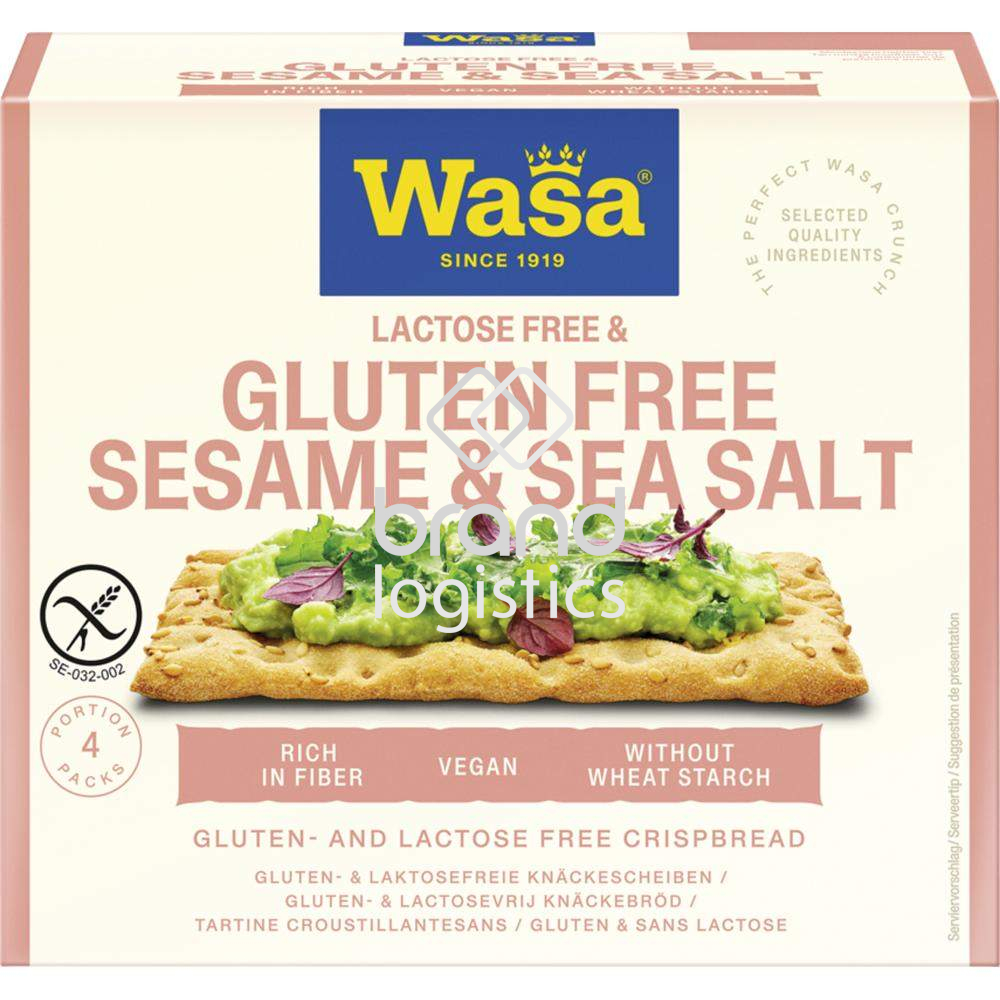 Wasa Gluten- und Laktosefrei Sesame & Sea Salt 240 g