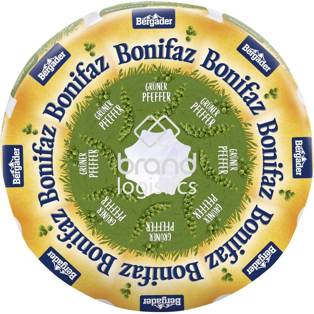 Bergader Bonifaz Grüner Pfeffer ca. 1,2 kg Torte