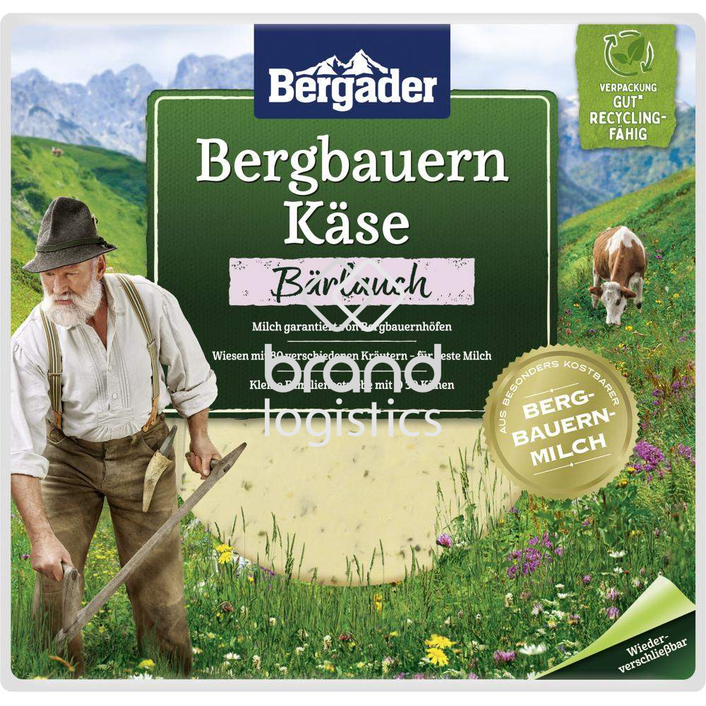 Bergader Bergbauern Käse Bärlauch 150 g