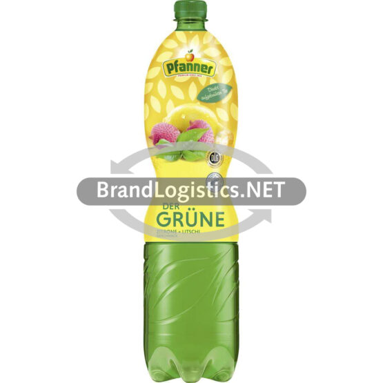 Pfanner Grüner Tee Zitrone Lychee 1,5 l