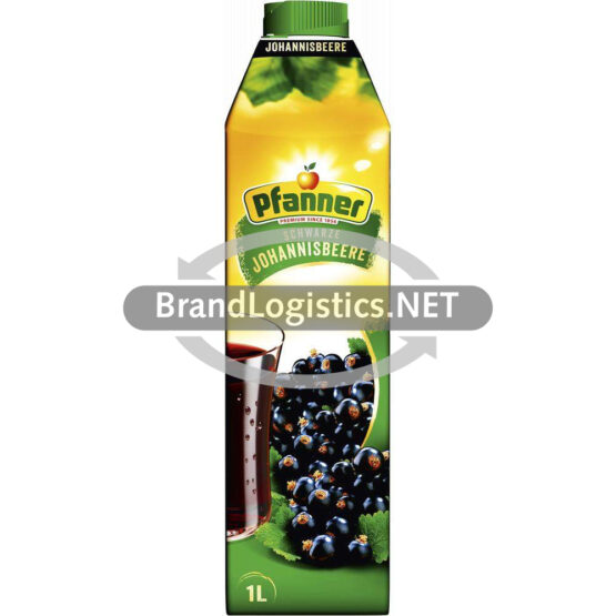 Pfanner Schwarze Johannisbeere 1 l