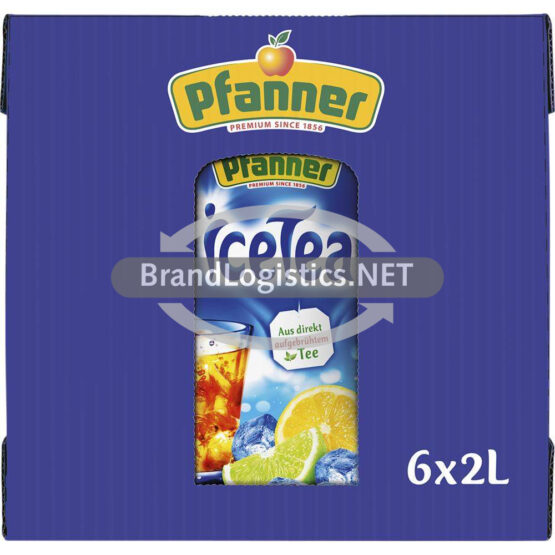 Pfanner Eistee Lemon Tray 6x2 l