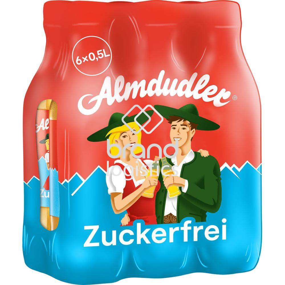 Almdudler Zuckerfrei 6x0,5 l