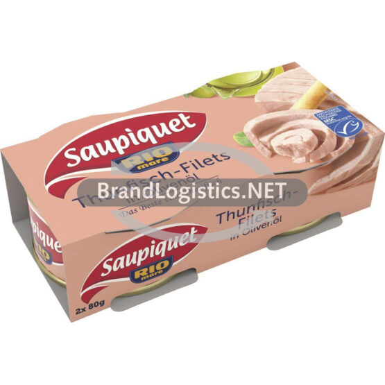Saupiquet Rio Mare Thunfisch-Filets in Olivenöl 2x80 g
