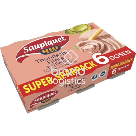 Saupiquet Rio Mare Thunfisch-Filets in Olivenöl 6x80 g