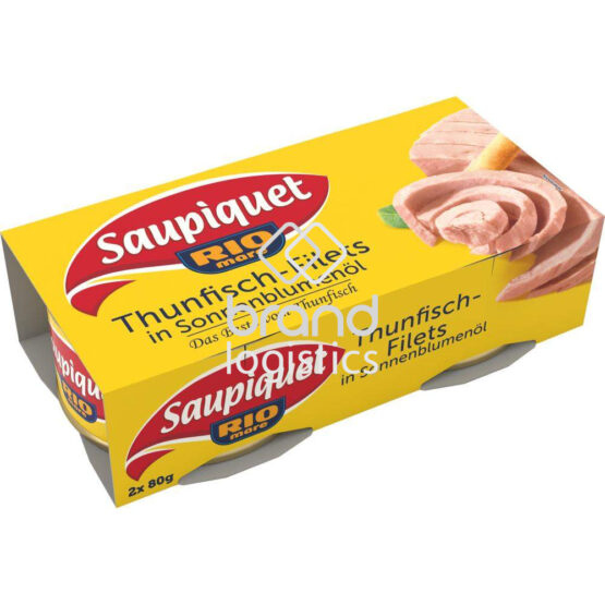 Saupiquet Rio Mare Thunfisch-Filets in Sonnenblumenöl 2x80 g