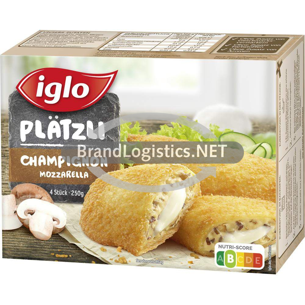 iglo Plätzli Champignon 250 g