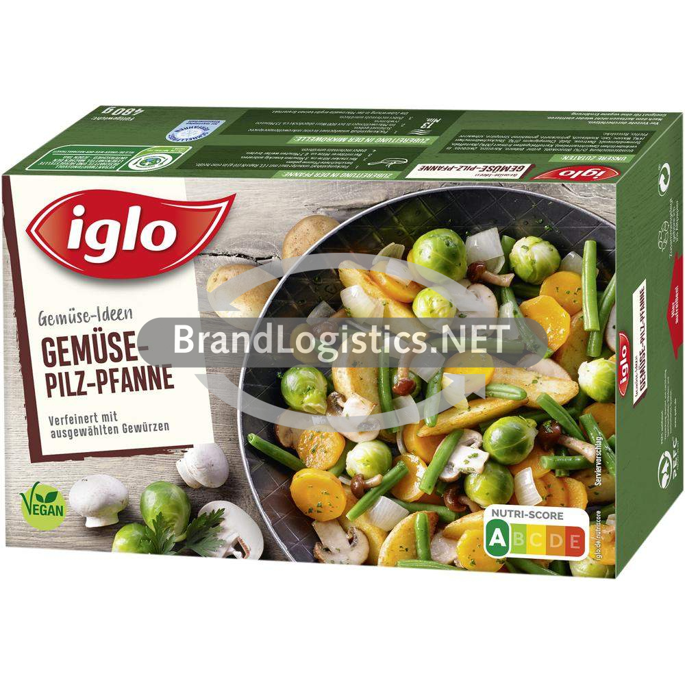 Iglo Gemüse Ideen Gemüse-Pilz-Pfanne 480 g
