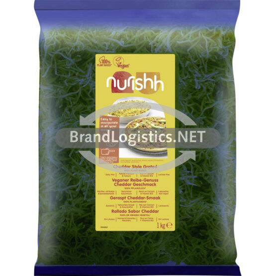 Nurishh Veganer Reibe-Genuss Cheddar-Geschmack 1 kg