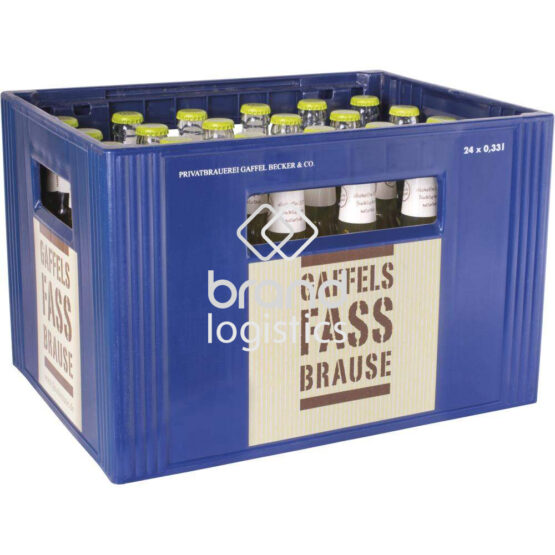 Gaffels Fassbrause Apfel Kasten 24x0,33 l