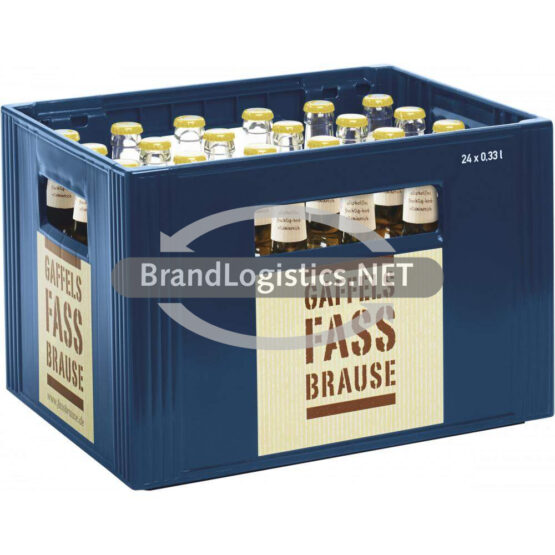 Gaffels Fassbrause Zitrone Kasten 24x0,33 l