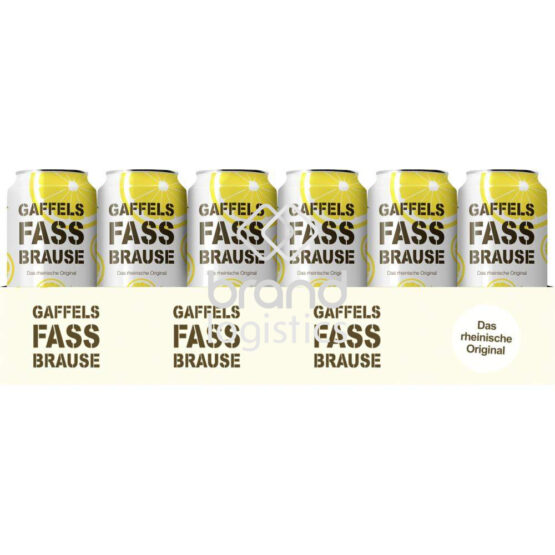 Gaffels Fassbrause Zitrone Tray 24x0,5 l