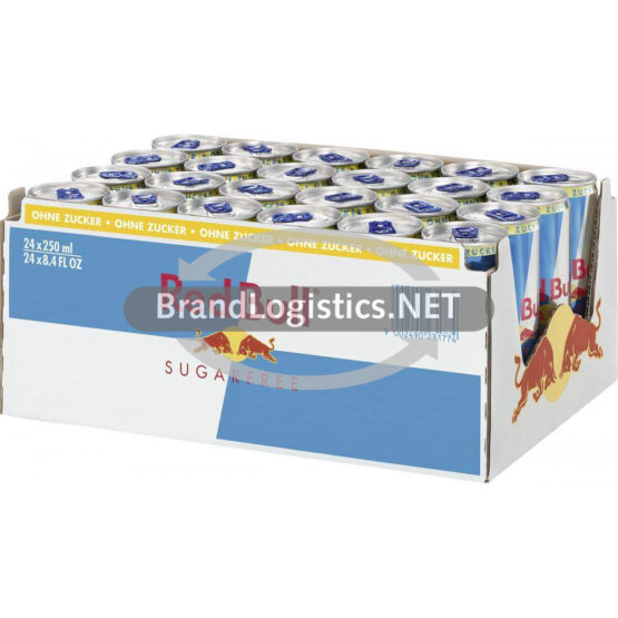 Red Bull Sugarfree DE Alu Can 24x250 ml HighTray